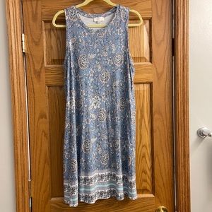 Sleeveless swing dress